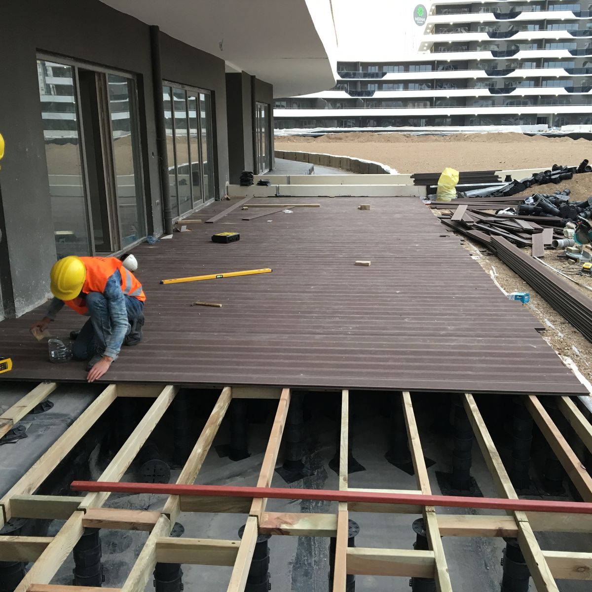Structural Load Distribution in deck construction