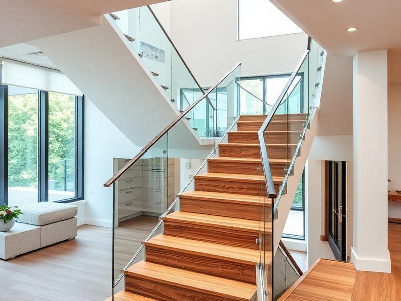 Glass Stair Railings