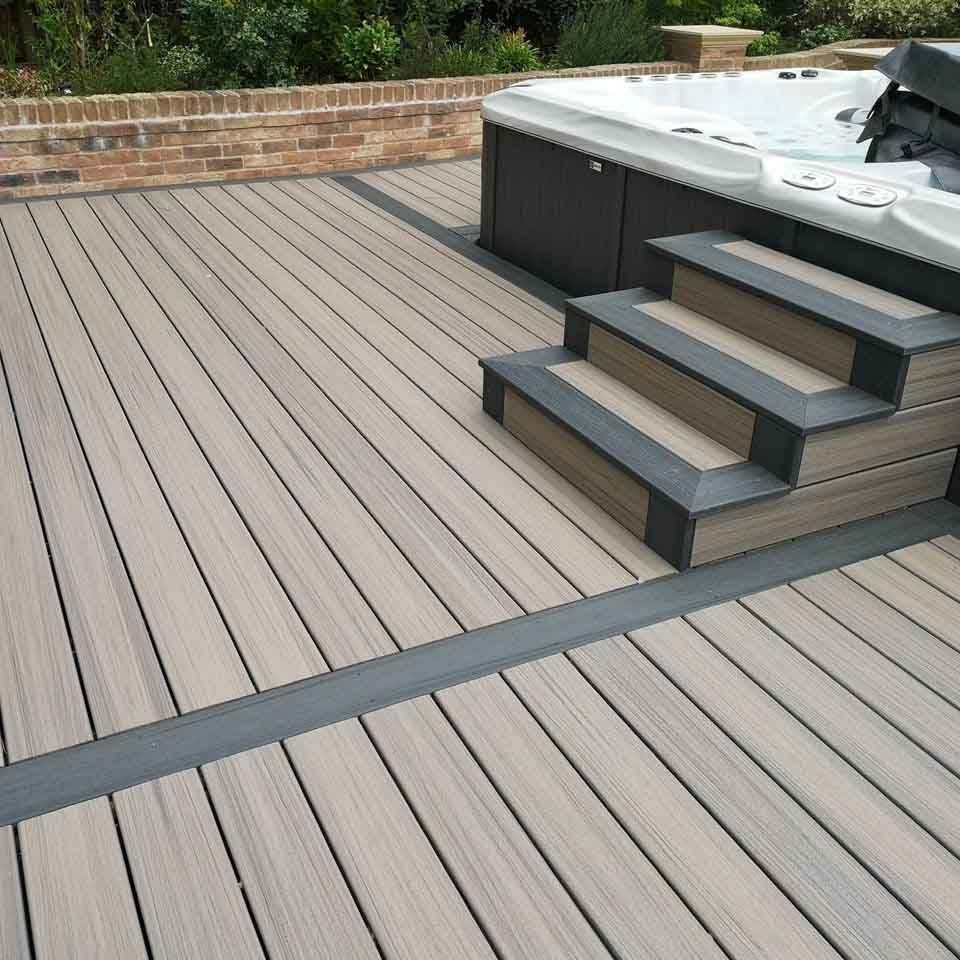 Composite Decking construction