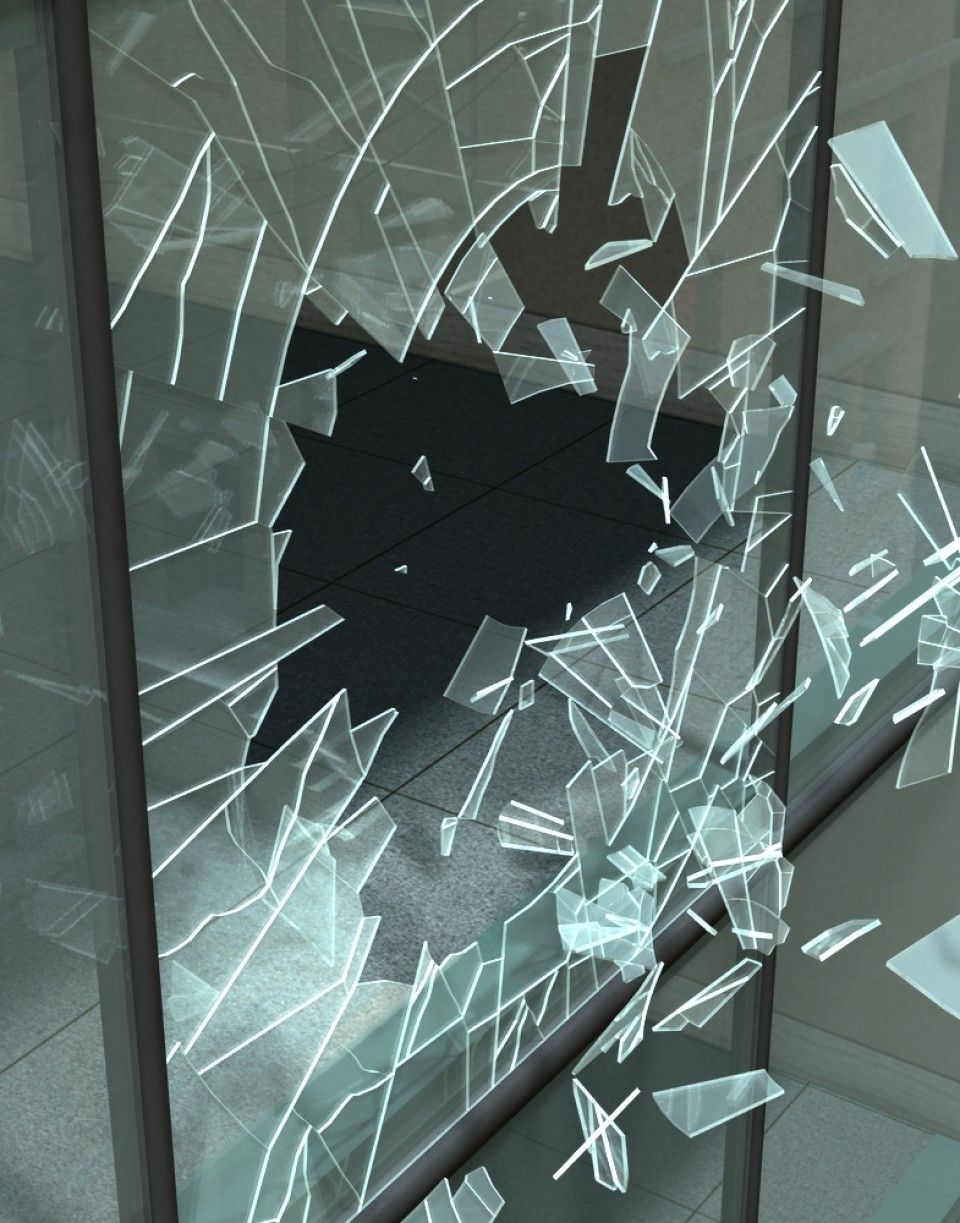 Cracked & Damaged sunroom Glass Panels repairs