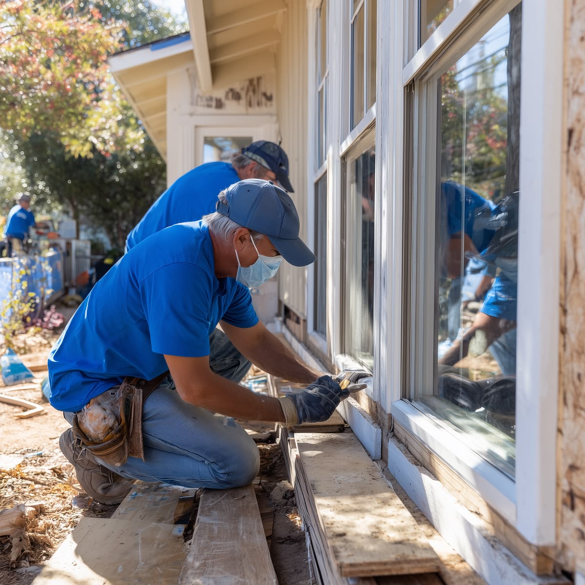 seal condition assessment for sunroom glass repair