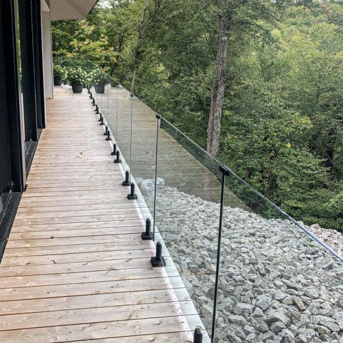 Modern architectural of railing