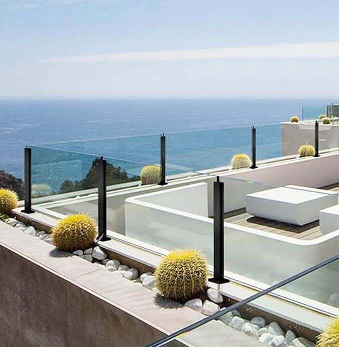 Glass precision outdoor views