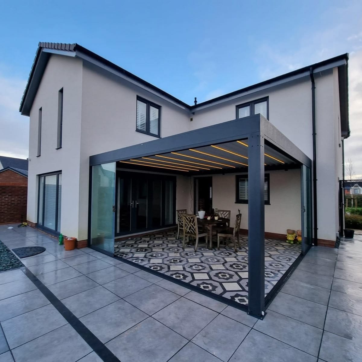 Increased Property Appeal with electric patio covers