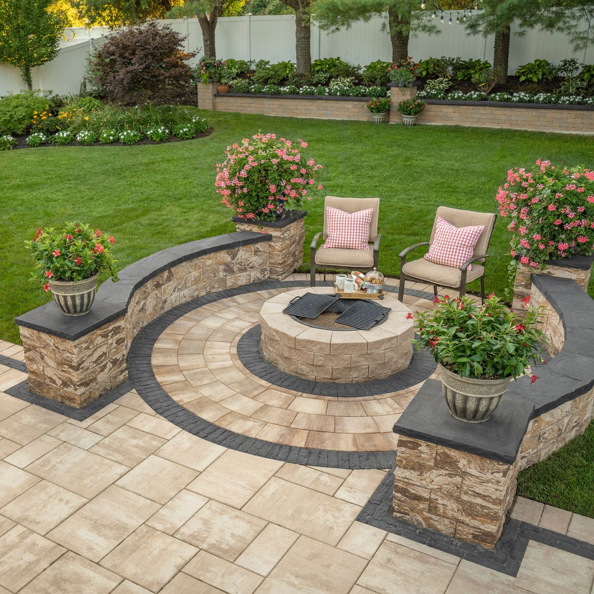Natural Stone Patio Construction