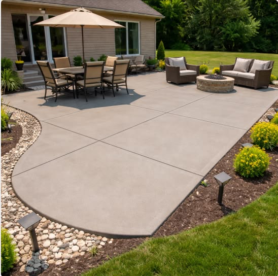 Surface condition of patio
