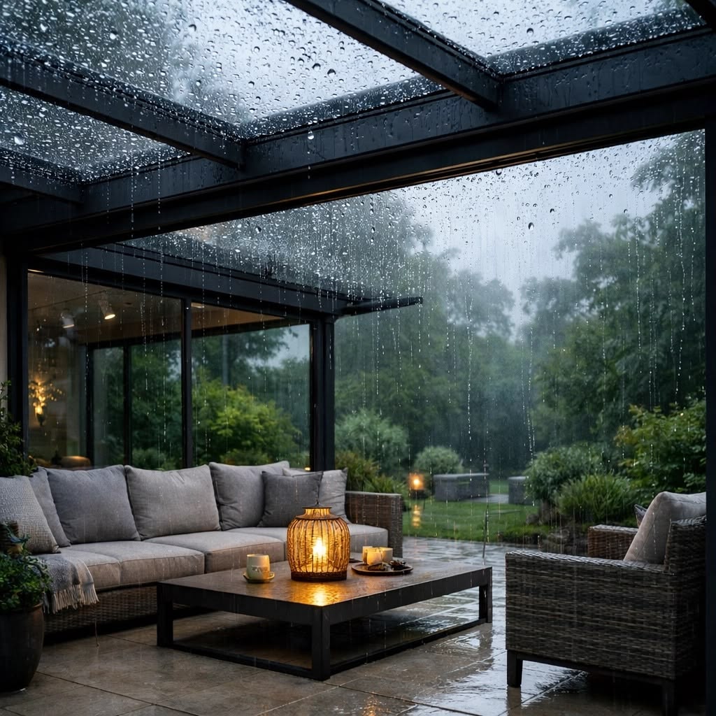 Improve moisture with resealing solarium