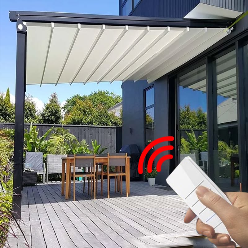 Remote Control Testing of electric patio covers
